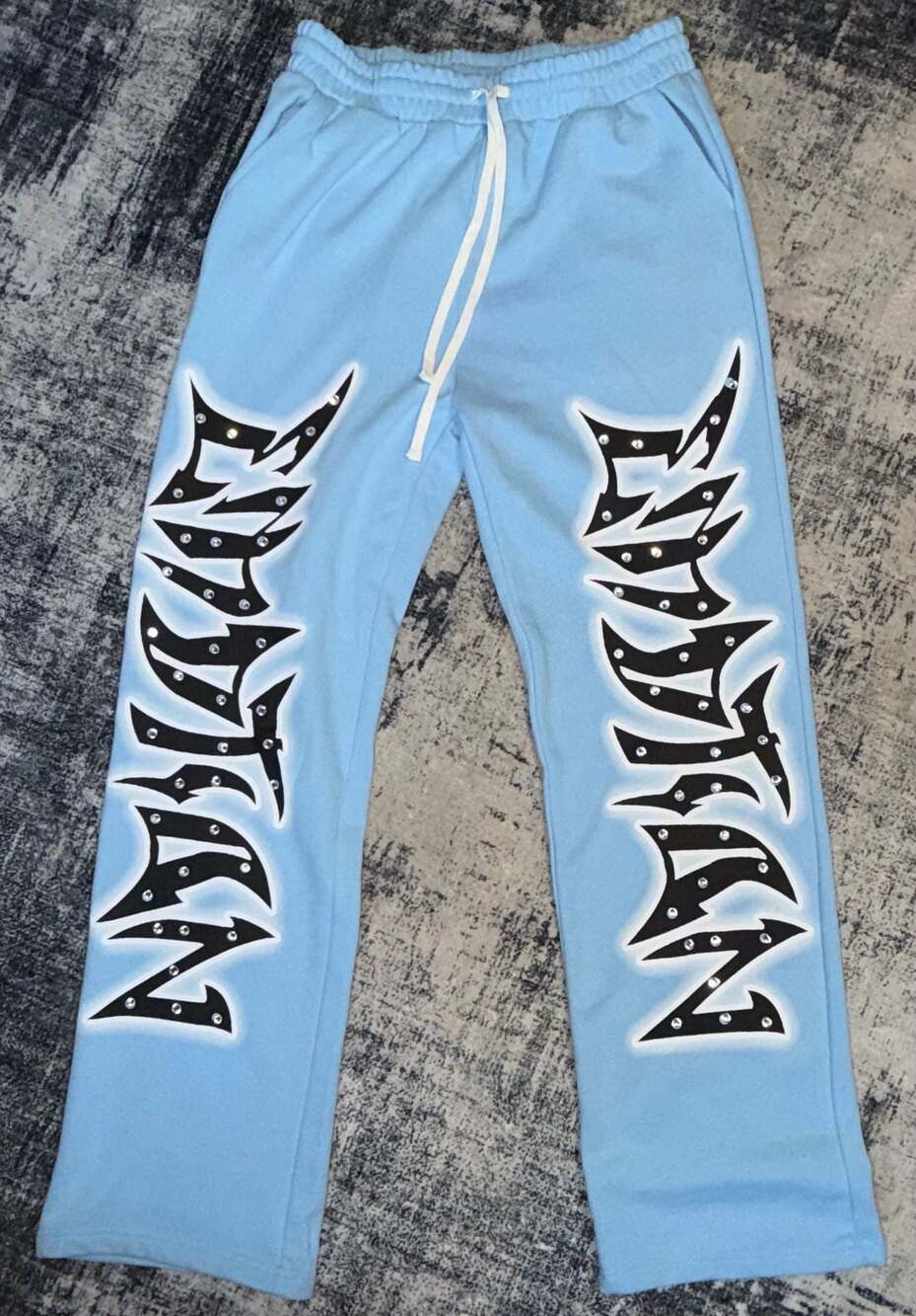 Mixed Emotion Rhinestone Jogger Sweatpants